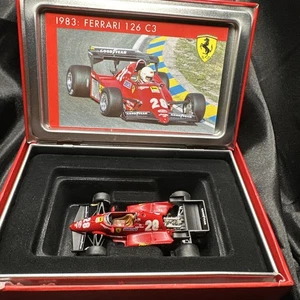 F1 Ferrari 126 C3 #28 R.Arnoux 1983 1/43 Hotwheels SF08/83 USA Nice - Bild 1 von 6