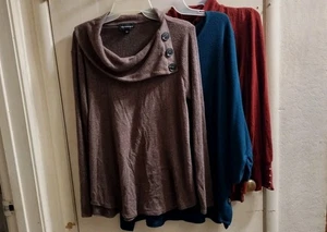 Damen Pullover Fortune And Ivy 3er Set Größe L sehr weich  - Bild 1 von 14