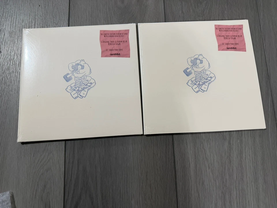 REBECCA SUGAR - Spiral Bound, Limited 10" PINK COLORED VINYL EP Gatefold Sealed! Foto 1 de 1