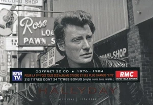 Johnny Hallyday : Official Mercury 1976 - 1984 (20 CD + Livre de 48 pages) - Imagen 1 de 6