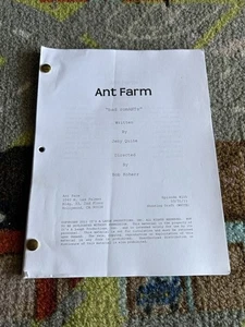 Ant Farm S1 Ep 5 Rare Disney Channel Original Script Shooting Draft 2011 - Bild 1 von 3
