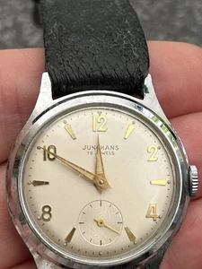 JUNGHANS Armbanduhr Seltene Vintage Damen Handaufzug 16 Jewels 50er-60er Jahre - Bild 1 von 4