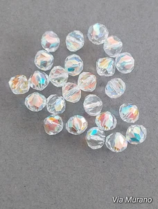 Cuentas bicónicas redondeadas vintage SWAROVSKI #5309 6 mm cristal AB (12 piezas) - Imagen 1 de 1