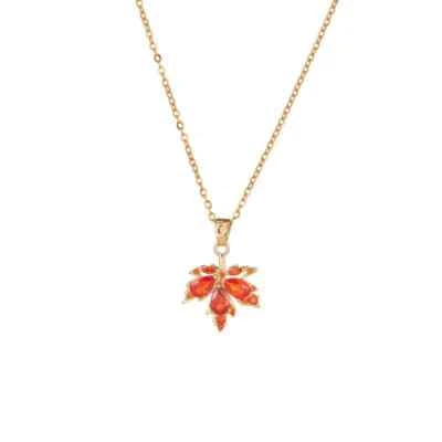 925 Argento Placcato Cuore Acero Foglia Vita Albero Love Collana Ciondoli Catena - Immagine 1 di 4