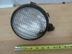 1 Antique Vintage Guide Headlight Round Black USA - Foto 1 di 3