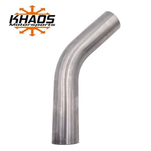 1.5" 45 Degree Exhaust Mandrel Bend 304 Stainless Steel 16ga Headers USA SS - Bild 1 von 6