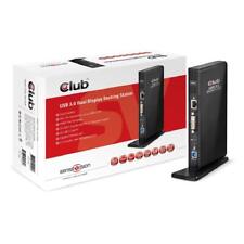 CLUB3D SenseVision USB3.0 Dual Display Docking Station - notebook docks & port r