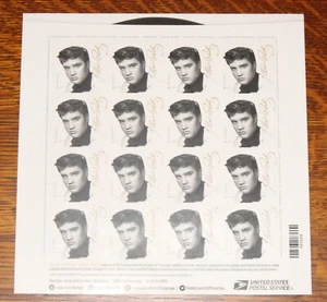 2015 Elvis Presley US Forever Stamp, Full Sheet - Picture 1 of 1
