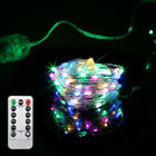 Usb Plug In 50/100/200 Led Fairy String Lights Micro Copper Wire Xmas Party Home