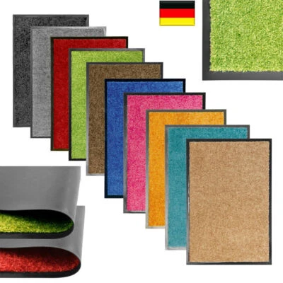 Schmutzfangmatte Türmatte Bodenmatte Fussmatte Türvorleger Schmutzfangläufer DE - Bild 1 von 2