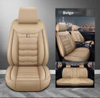 For Fiat Car Seat Covers Full Set Front&Back Cushion luxury Leather Waterproof