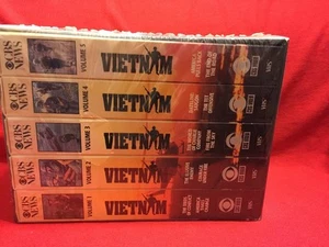 VIETNAM Vol 1-5 VHS Box Set CBS NEWS - BRAND NEW/ Sealed - Bild 1 von 5