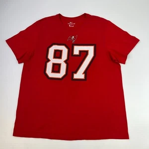 Tampa Bay Buccaneers Shirt Men Extra Large Gronkowski 87 Flag Skull Nike Cruise - Picture 1 of 10