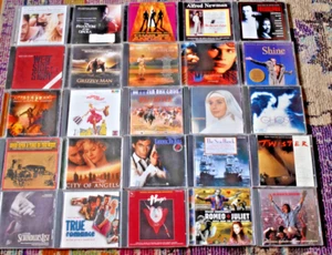 Lot 25 Soundtrack CD's Some Rare! - Picture 1 of 19