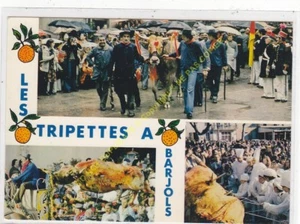 CP 83670 Barjols Fiesta De Tripettes Postal- Varias Vistas 3 Vistas Edit Combier - Bild 1 von 2