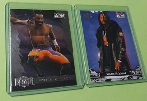 2023 Upper Deck AEW Swerve Strickland Card Lot 2022 Skybox Metal Universe #37 90 - Bild 1 von 2