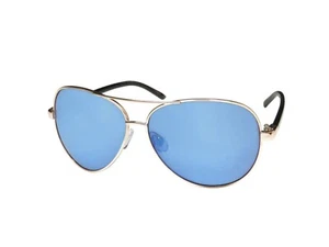 OSCAR by Oscar de la Renta Unisex OSS3045-450 Gold / Blue Mirrored Sunglasses - Picture 1 of 2