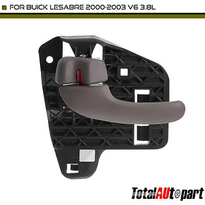 Maçaneta interna bege para Buick LeSabre 2000-2003 driver dianteiro ou traseiro - Imagem 1 de 4