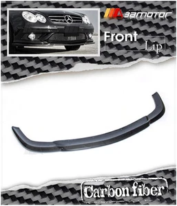 Carbon Fiber CS Type Front Bumper Lip Spoiler fits 03-06 Mercedes W209 CLK55 AMG - Imagen 1 de 5