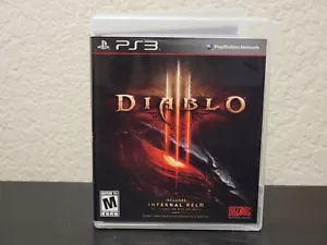 Sony Playstation 3 PS3 Diablo III 3 Game 2012 Complete CIB w/ Manual - Picture 1 of 3