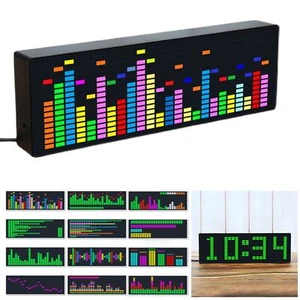 RGB Musik Pegel Spektrum Anzeige Uhr VFD Audio Verstärker Platine Display Show - Bild 1 von 11