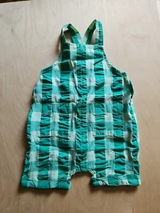 NEU MIT ETIKETT HANNA ANDERSSON WASSERMELONE GINGHAM SEERSUCKER SHORTALLS 90 3T $ 44 - Bild 1 von 4