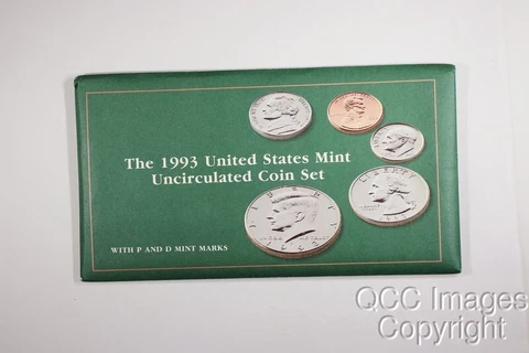 1993 US Mint Set / Nice Original Packaging / No stickers or writing Cover