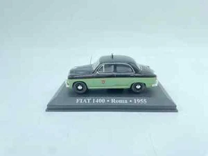 Modellauto Fiat 1400 Taxi Rom 1955 Grün/Schwarz - Edikola - Maßstab 1:43 - Bild 1 von 7