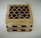 Rsgl Wooden Oud Burner Holder Box, Dhoop Dani, Loban Burner - 4 Inch