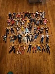 49 Actionfiguren 90-2007er Jakks, Titan Tron, Wcw Wrestling  - Bild 1 von 7