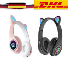 Bluetooth Kopfhörer Over Ear Kabellos HiFi Stereo Bass Wireless Headset Ohrhörer