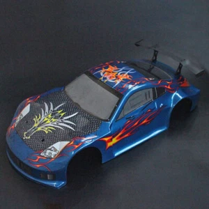 1/10 Onroad Rc Car 200mm Body Shell For Tamiya TT01 TT02  Hpi Rs4 Sprint E10 - Picture 1 of 2
