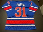 Rochester Americans Amerks Daren Puppa signed jersey W/COA
