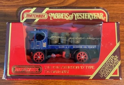 Vintage Y18 1918 Atkinson 'D' Type Steam Lorry Made in England Free Shipping - Image 1 of 4