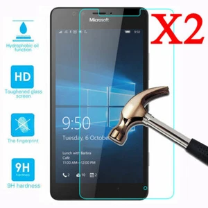 2x (Pack) PELLICOLA VETRO TEMPERATO per MICROSOFT LUMIA 640 XL PROTEGGI SCHERMO - Foto 1 di 1