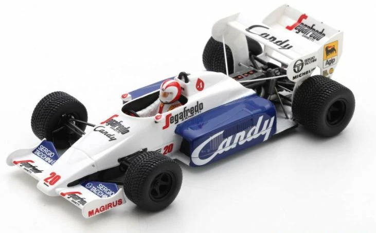 Spark 1/43 Toleman TG184 #20 Monaco GP 1984 J. Cecotto S2779 - Immagine 1 di 1