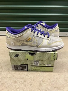 Nike Dunk Low Union LA Passport Pack Court Purple Size 11 WORN W/ Box DJ9649-500 - Picture 1 of 6