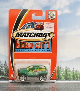 MATCHBOX HERO CITY - #46 - BEACH 4X4 - GREEN BUGGY - DIECAST - MINT ON CARD🔥 - Picture 1 of 1