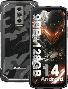 DOOGEE Blade 10 9 GB + 128 GB telefono robusto sbloccato Android 14 octa core doppia SIM - Foto 1 di 7