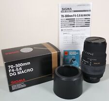 Sigma Objektiv für Nikon AF 70-300 mm F4-5.6 DG MACRO AF MF Zoom