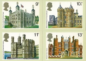 PHQ 28 (4). British Architecture (4th Series) Historic Buildings. Unused/Mint. - Picture 1 of 9