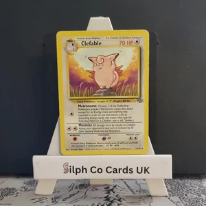 Clefable 17/64 Jungle Set Pokemon Card WOTC - Imagen 1 de 2