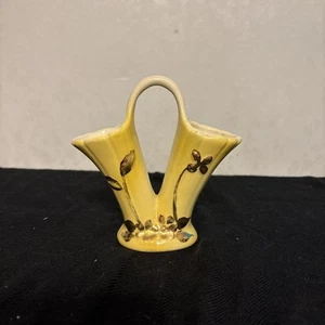 Vintage Hull Woodland Cornucopia Double Flower Vase - Picture 1 of 3