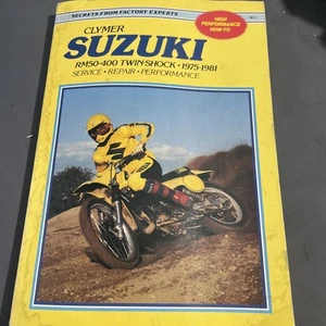 Suzuki RM50-400 Twin-Shock 75-81 by David Sales (1983 , Paperback) - Bild 1 von 2