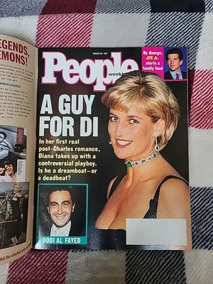 People Mag. August 25 1997- A Guy For DI- Dodi Al Fayed- Princess Diana LN - Image 1 of 4