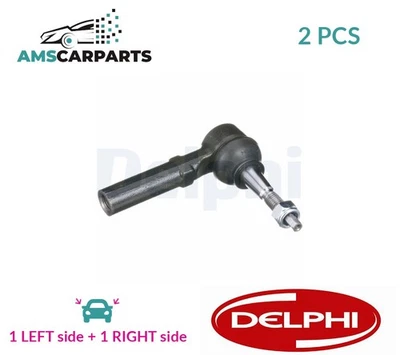 TRACK ROD END RACK END PAIR FRONT TA5463 DELPHI 2PCS NEW OE REPLACEMENT - Image 1 of 4