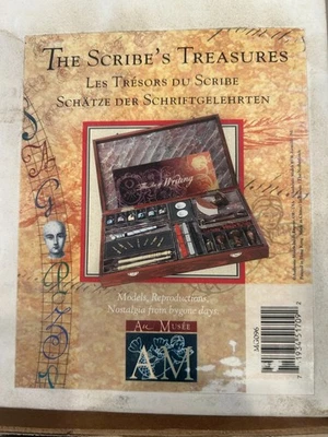 The Scribe’s Treasures by Authentic Models - Calligraphy Set in Wooden Box - NIB - Image 1 of 4