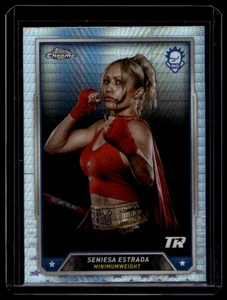 2024 Topps Chrome #3 Seniesa Estrada Prism Refractor - Picture 1 of 2