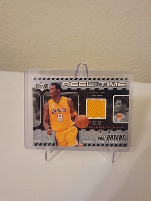 2002-03 Upper Deck Reel Time Kobe Bryant Game Worn Patch - Image 1 of 2