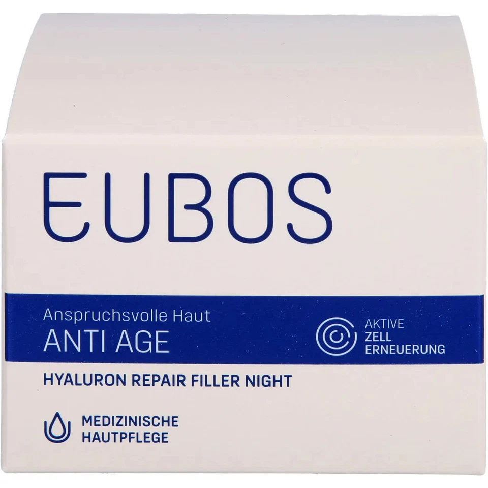Eubos Anti-age Hyaluron Repair Filler Night Creme 50ml - 13649707 - Bild 1 von 1